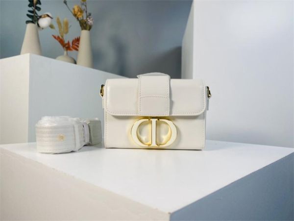 

dior flip bag luxury designer handbag sunset original leather women's shoulder bag fashion medium ten font dustproof gift box