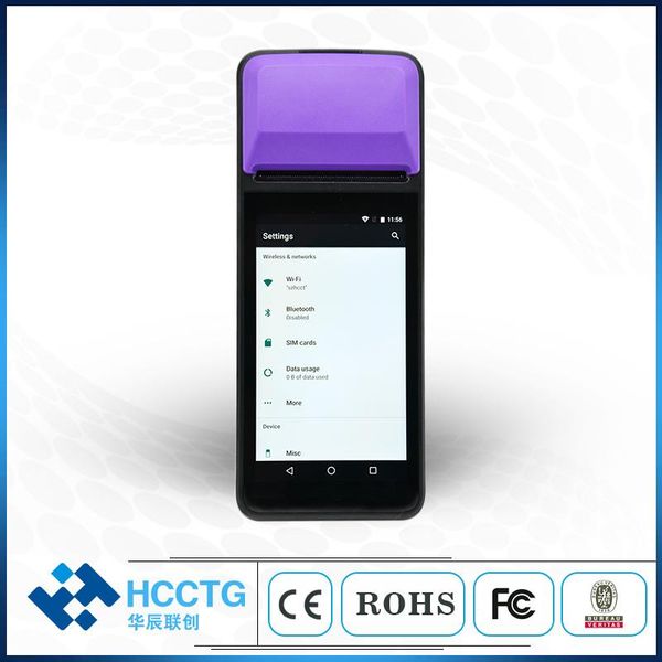 

wifi 3g bluetooth gprs handheld android 7.0 with thermal printer scanners