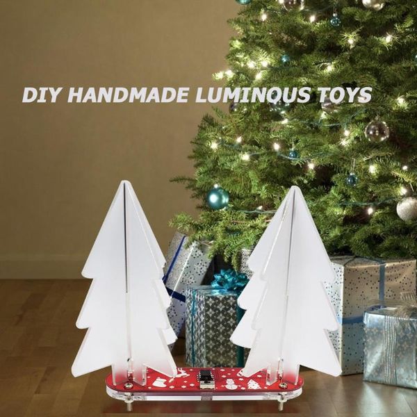 

christmas decorations personality especially creative 3d tree fashion trend diy full color changing led acrylic kit home
