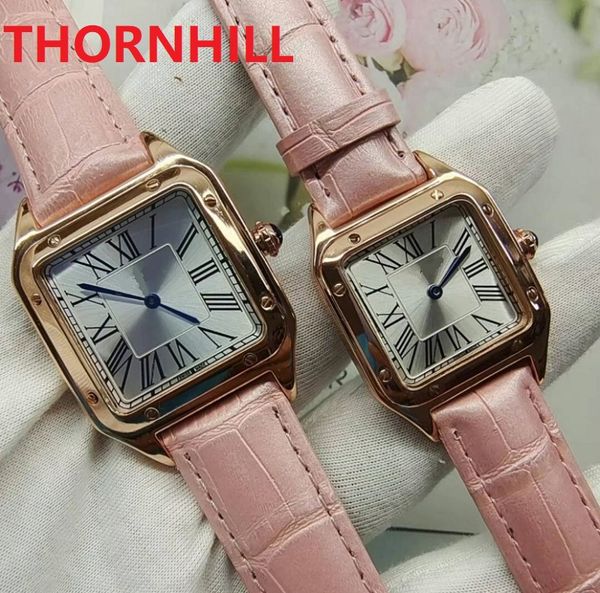 top brand donna uomo orologi in pelle moda di lusso quarzo popolare quadrante romano centro orologio al quarzo crimine orologio da polso premium Relogio Masculino