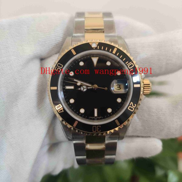

bp watch 116613 antique version watch 40mm aluminum bezel mechanical automatic men's watch watches, Slivery;brown