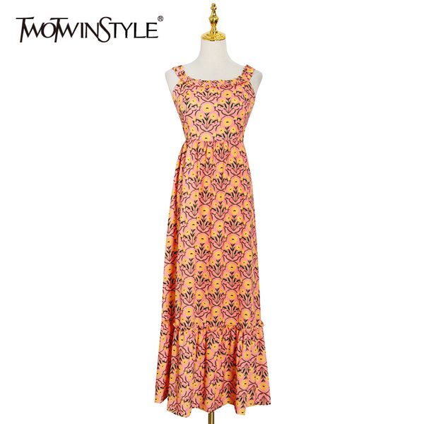 

floral print dress female slash neck short sleeve high waist hit color summer dresses for women fashion new summer 210428, Black;gray