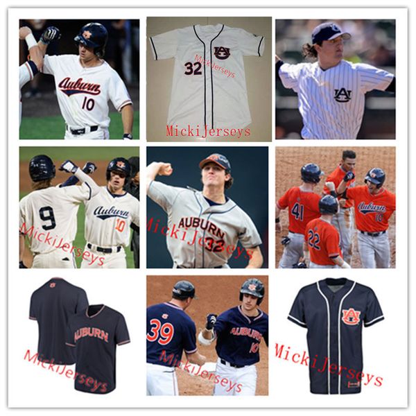 

ncaa custom au baseball jersey hayden gliemmo mark bellhorn willard nixon red smith brett olson chase hall bailey horn ford luttrell kyle gr, Black