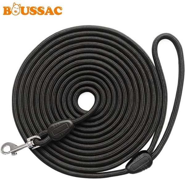

dog collars & leashes 5m 10m 15m for medium larger dogs strong nylon leash long tracking round rope outdoor walking training pet leads