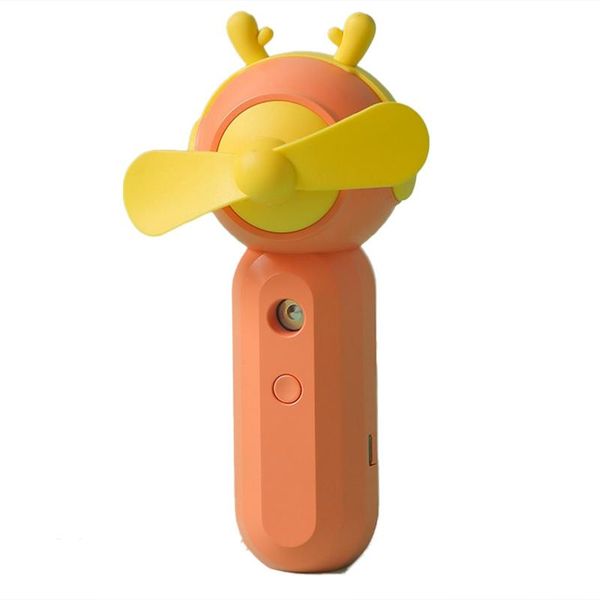 

electric fans summer spray small fan rechargeable water replenishment convenient handheld deer space mini humidifier c