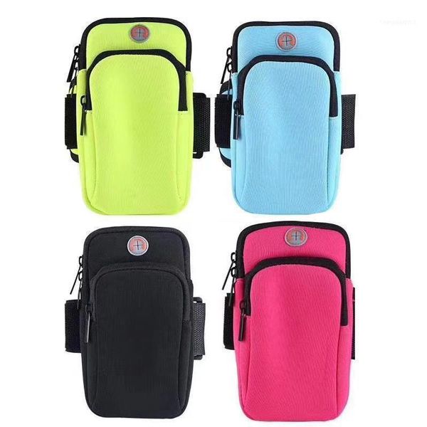 

4"~6.0" storage mobile phone bags holder outdoor sport arm pouch bag for on hand sports running armband case11