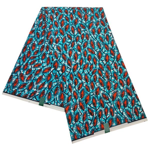 

ribbon african prints fabric veritable real wax nigerian style 6yards/lot 100% polyester material, Pink;blue