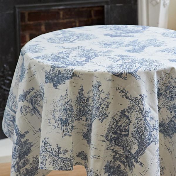 

table cloth simple waterproof tablecloth digital rectangular home retro cover for dining mantel decor nappe