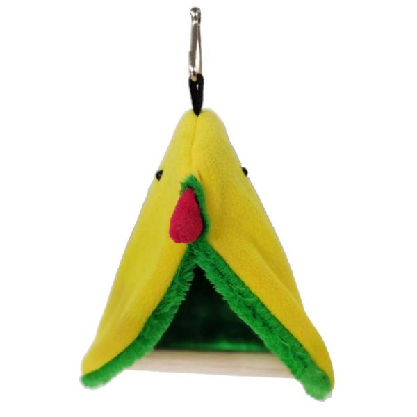 

bird cages warm plush hanging cage nest winter lovely cave soft toy pet supplies hammock parrot tent decoration thickened
