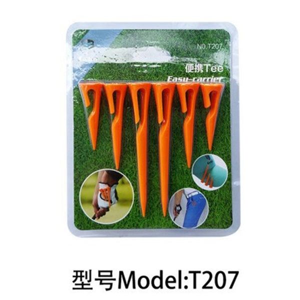 

golf curved portable ball tee golf nail seat