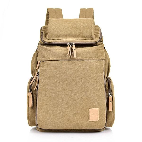 

backpack canvas school lapbackpacks men vintage expansion travel shoulder bags women multifunction leisure large outdoor bagpack b008