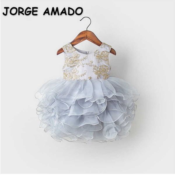 

spring summer girls dress sleeveless bow party piano show flower girl dresses for weddings e1002 210610, Red;yellow