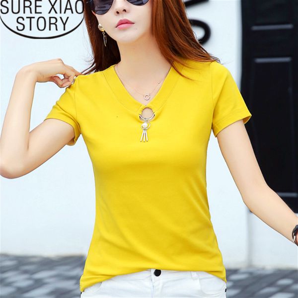 

korean clothes long sleeve shirt clothing beading short casual solid o-neck women white shirts 2571 50 210415