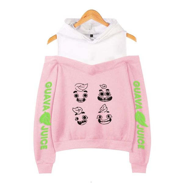 

men's hoodies & sweatshirts guava juice trendy fashion four seasons kawaii sportswear youthful vitality girl condole belt fleece 3d, Black