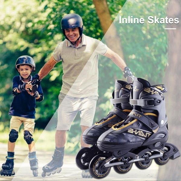 

kids inline roller skates adjustable with light breathable for adults skateboarding