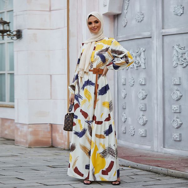 

abaya dubai turkey islam muslim fashion women hijab dress caftan marocain kaftan vestidos robe arabe djellaba femme, Red