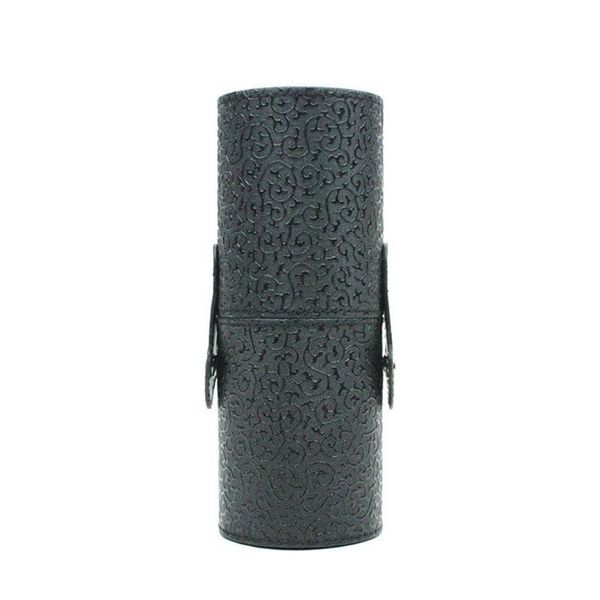 

makeup brush holder pu leather cosmetic cup case pen empty storage boorganizer bags & cases