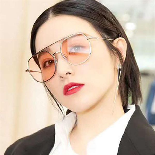 

sunglasses retro for women fashion flat mirror driving eyeglasses sun glasses vintage alloy frame protection outdoor eyewear, White;black