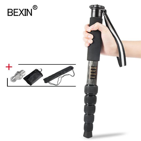 

tripod monopod professional video lightweight carbon fiber stick portable travel po shoot for dslr camera phone tripods