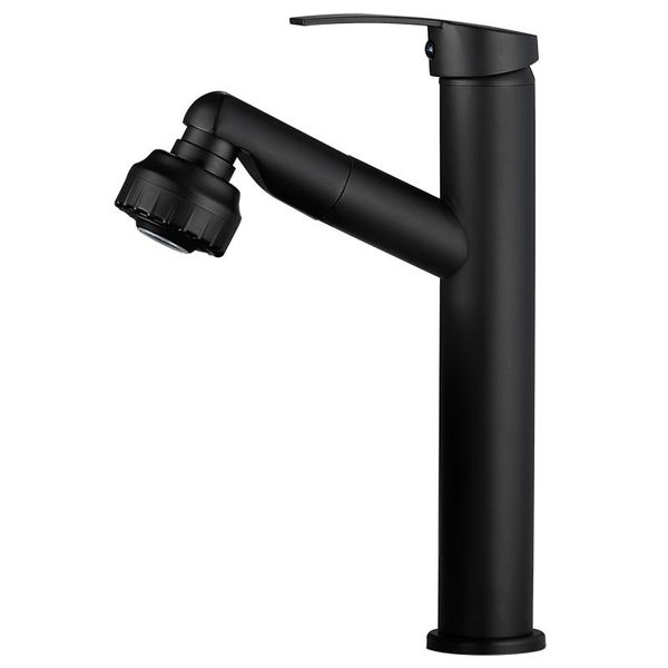 

bathroom sink faucets modern black pull out faucet brass and cold mixing tap with abs water-saving aerator silver-plated basin