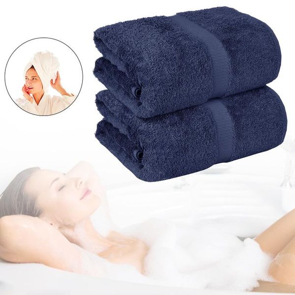 

towel 175x80cm 2pcs highly quality cotton bath 5 star el thick beach soft skin-friendly absorbent towels