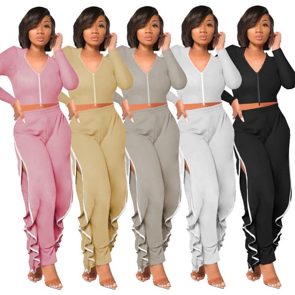 

jumpsuit female mini cleavage off the navel droopy side cotton thin suit irregular two-piece set, Black;white