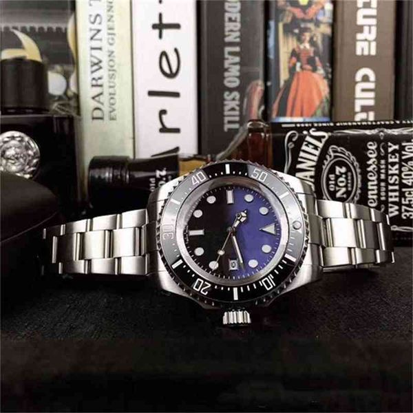 

sell 5 colors classic men's 43mm sea 116660 automatic mechanical watch date ceramic ring watches model 557, Slivery;brown