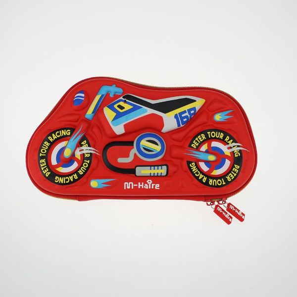 

pencil cases cartoons motorcycle case for boys school supplies stationery kids high capacity modeling pen box cool bags