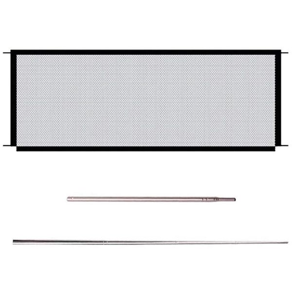 

household dog isolation door portable folding pet fence barrier safety net kennels & pens