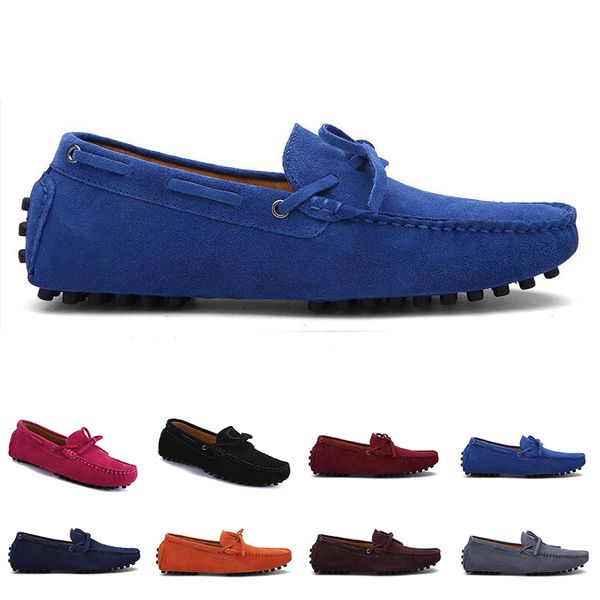 

2021 non-brand men running shoes black white beige red brown navy blue mens fashion trainer sneakers outdoor jogging walking color 242