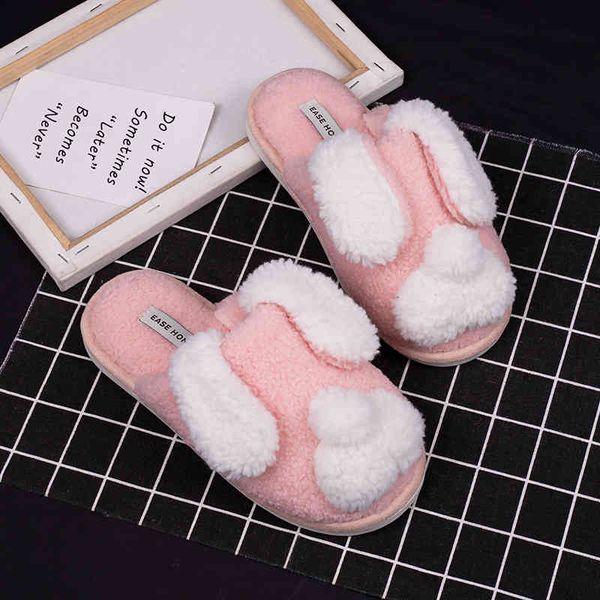

slippers jumpmore fashion home flat womens shoes cartoon dog sweet lovely house warm plush cotton couple size 36-45 2ryb, Black