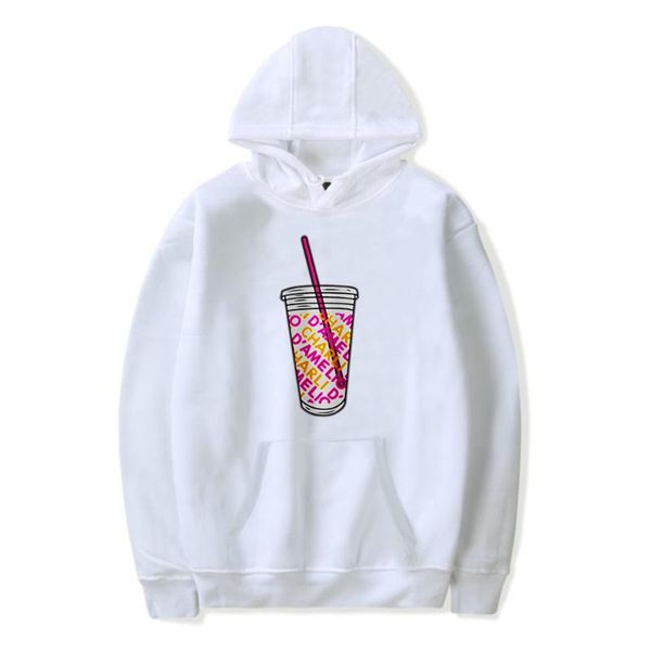

men's hoodies & sweatshirts rapper singer harajuku hoodie women men sweatshirt 90s pink clothes drink print pattern korean, Black