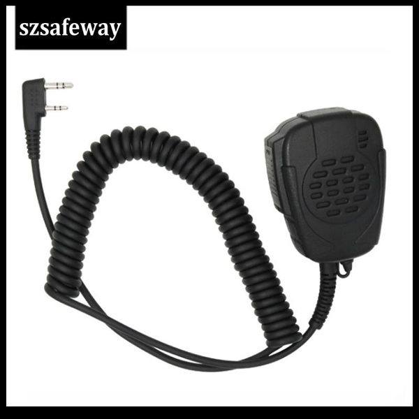 

walkie talkie two way radio microphone waterproof ip54 speaker mic for baofeng