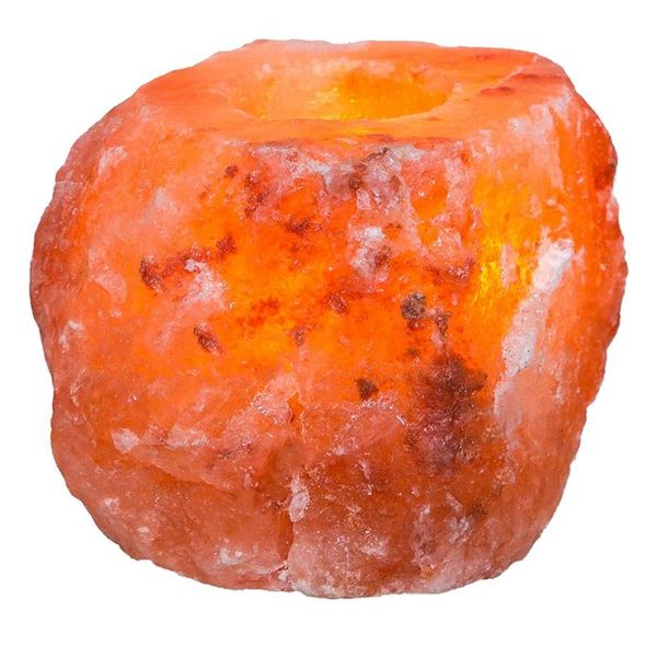 

candle holders natural himalayan salt lamp tea light holder, holder for candle(without candles)