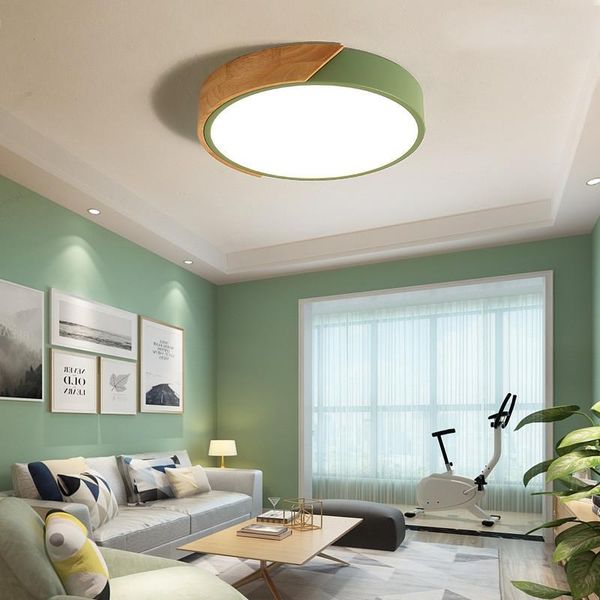 

ceiling lights nordic led celling light modern lighting fixtures round living bedroom kitchen restaurant kids indoor decor study macaron lam