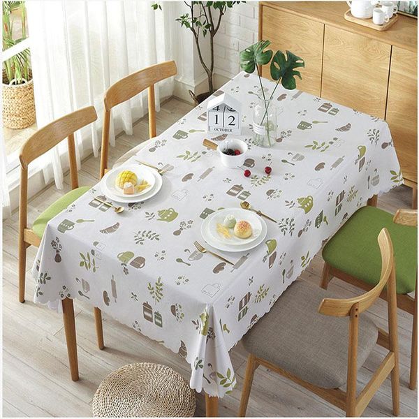 

table cloth pvc waterproof tablecloth rectangular plasticcoffee for living room cover wedding decoration
