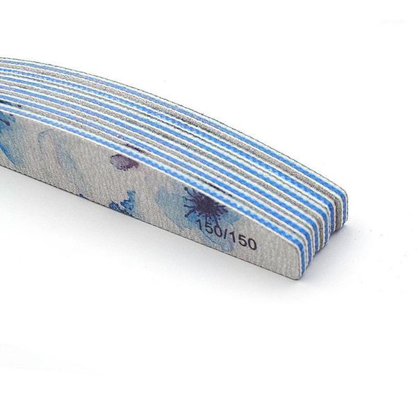 

100pcs/set nail file for uv gel exfoliational buffer block polish manicure pedicure sanding sponge nails art tools1