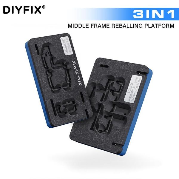 

professional hand tool sets diyfix motherboard middle layer board 3d bga reballing stencil plant tin platform for x xs max 11 promax
