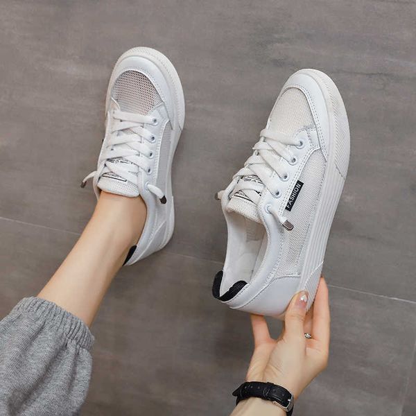 

women's sneakers fashion thin cut-out mesh y0907, Black