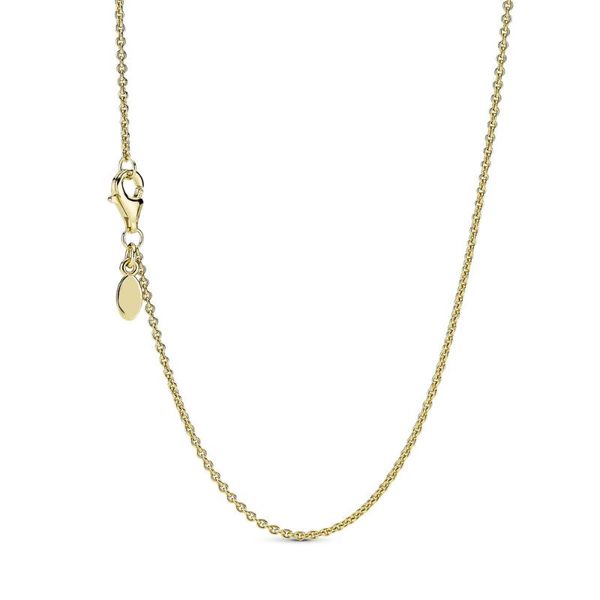 

chains 100% sterling silver 925 nacklace for women chain jewelry matching pendant base gold gift