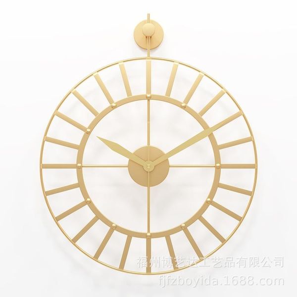 

wall clocks 50cm nordic large clock modern design big minimalist creative quartz hanging watch home living room decoration