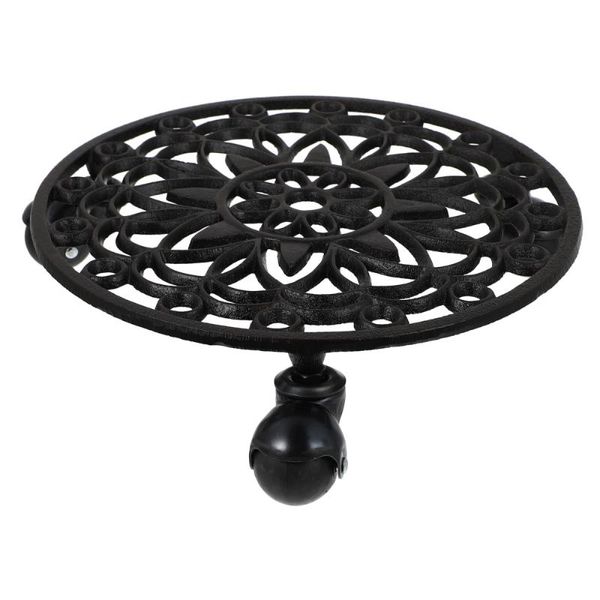 

planters & pots 1 pc movable flowerpot tray hollow out home bottom