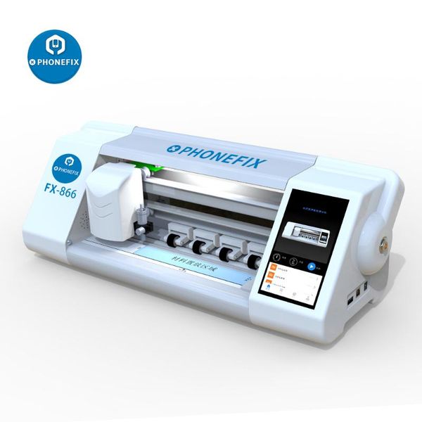 

power tool sets phonefix fx-866 intelligent film cutting machine cell phone watch tablet front glass back cover protect lcd screen hydrogel