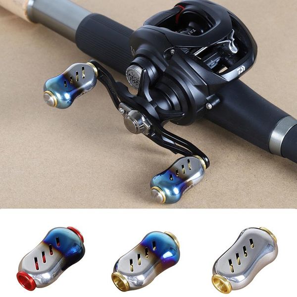

baitcasting reels diy all-metal stainless steel fishing reel handle knob comfortable hand feeling smooth use parts peche