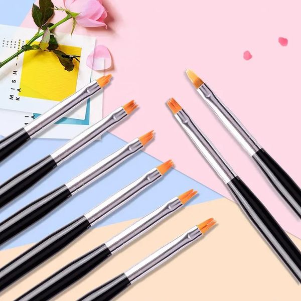 

nail petals pen carved manicure tools painted brush art tool - 1, Yellow