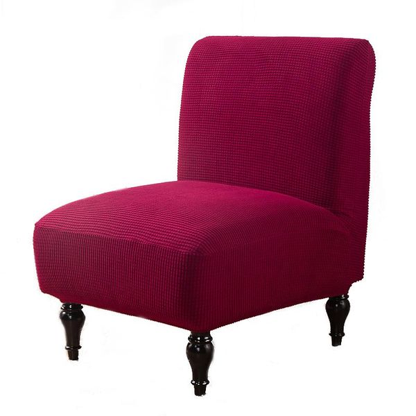 

chair covers simplicity solid color thick fat cover washable durable seat slipcover elastic comfortable single sofa home items