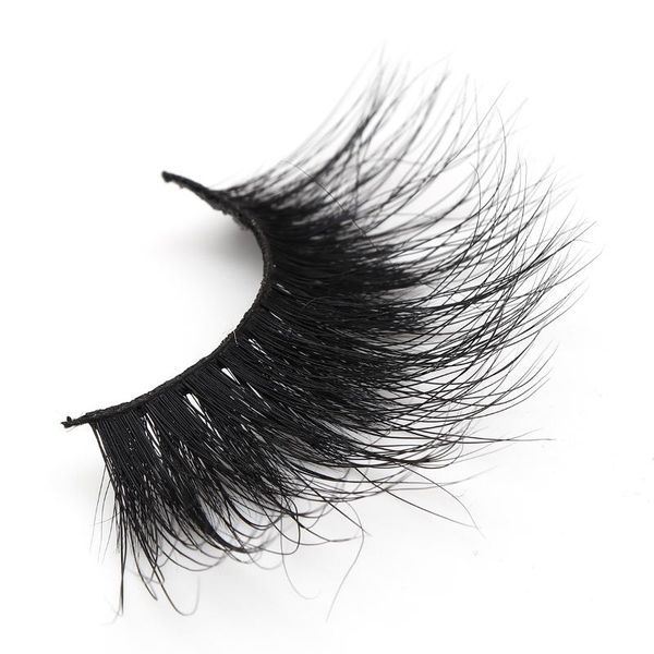 

false eyelashes 25mm wholesale mink lashes messy fluffy dramatic long makeup 3d