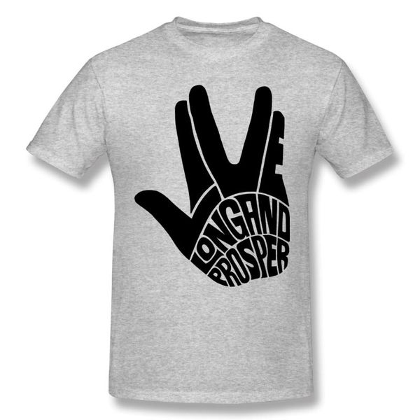 

men's t-shirts man and the stars live long prosper white borg,fifth sun,star discovery,enterprise home novelty, White;black