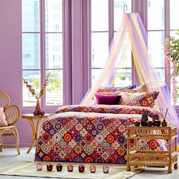 

bedding sets %100 cotton satin moroccan king home linen set textile duvet cover pillow case bed sheet covers  twin