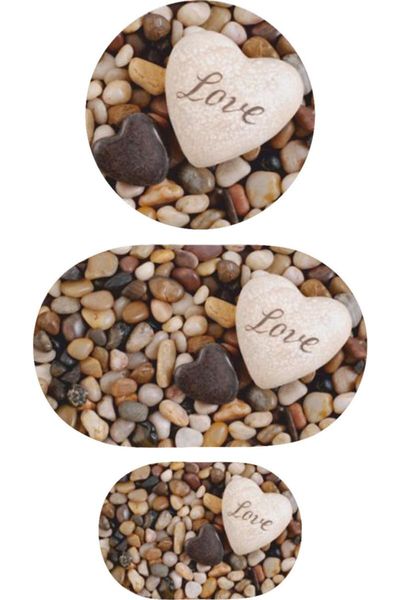 

triple toilet set mat 7030 bath mats